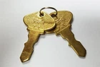Ford Script Brass Ignition Switch Key Blanks #55 Model New. Price: $14.50.
