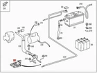 Genuine Mercedes C215 W215 W220 Coupe Battery Cable Line Connector 2205460341 New. Price: $225.34.
