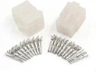 Uxcell 9 Pins Electrical Wire Terminal Wiring Connector Socket Plug White New. Price: $14.05.
