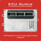 1998 Dodge 5.9L Engine Computer P56046347 "vin Programmed" Ecu Ecm Pcm Remanufactured. Price: $329.95.
