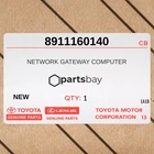 Genuine 2022-2023 Toyota Corolla Cross Network Gateway Computer 8911160140 New. Price: $170.00.