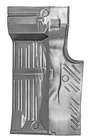 Jegs Trunk Floor Pan For 1968-1970 Dodge Charger Right, Passenger Side New. Price: $145.98.