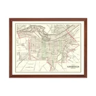 Old Map Of Louisville, 1875 - Vintage Kentucky New. Price: $229.99.