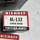 Foot Starter Switch; Niehoff # 132; Fits 1935-1938 Chrysler; All; Nib New. Price: $33.95.