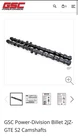 Gsc Power Division 7030S2 Billet Camshaft Set For Toyota Supra 2JZ-GTE New. Price: $699.99.