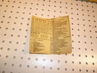 Mercedes W140 Class 300SD Diesel 1993 Fuse Designation Sheet ,1405451400 Sb. Price: $22.50.