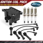 1X Ignition Coil & 4X Iridium Spark Plugs Wires Ford Fiesta 2011-2019 New. Price: $54.07.