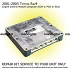2001 2002 2003 Toyota RAV4 Engine Computer Module Pcm Ecm Ecu Repair Service Remanufactured. Price: $98.02.