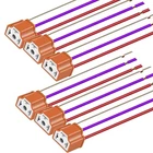 Gebildet 6PCS H4 Pigtail Headlight Socket Wiring Harness Plug Ce... New. Price: $12.74.