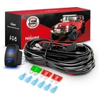 Nilight 12AWG Led Bar Wiring Harness Kit 12V On Off 5PIN Rocker Switch New. Price: $31.99.