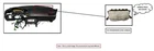 Passenger Bwn Dash Air Bag Oem 14-22 Jeep Grandcher 68195938AA Used. Price: $75.00.