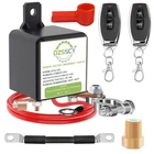 Dzsscy Remote Battery Disconnect Switch 12V, 250A With Long Negative Wire New. Price: $34.48.