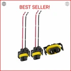 Ibrightstar H11 H9 H8 880 881 Female Nylon Adapter Wiring Harness Sockets Wire New. Price: $9.58.