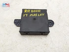 2017-2020 Maserati Levante Rear Right Door Control Module Unit Ghibli M161 M156 Used. Price: $26.98.