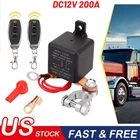 Remote Battery Switch Disconnect Upgraded Kill Fit Car Truck DC12V 200A New. Price: $23.84.