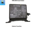 8972393680 1998 To 2004 Isuzu Rodeo 2ND Gen Exterior Fuse Box Junction Relay Used. Price: $59.00.
