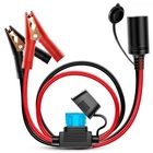 Cigarette Lighter Socket Battery Clamp Extension Cord Plug 12V 24V Tool New. Price: $16.99.