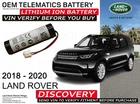 2018-2020 Land Rover Discovery Telematics Oem Battery DIS-LR089861 New. Price: $47.68.