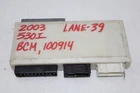 2001-2003 Bmw 530I Chassis Ecm Body Control Unit Module Bcm 6920820 Oem Used. Price: $69.99.