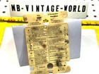 Genuine Mercedes 1977 W123 300D Sedan Under Hood Fuse Designation Sheet. Price: $35.99.