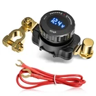 Top Post Battery Disconnect Switch With Voltmeter, 5V-80V Car Black New. Price: $50.69.