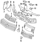 Genuine Gm Access Panel 10053175 New. Price: $31.60.