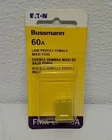 BP/FMX-60LP-RP Eaton Bussmann 60A Low Profile Female Maxi Fuse 32V Blade Style New. Price: $16.18.