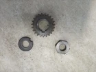 1982 Yamaha XT250J Primary Drive Gear Washer Lock Nut Used Oem 3Y1-16111-01-00. Price: $33.00.
