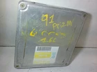 1991-1992 Toyota Corolla Engine Computer Control Module 89661-12510 (1.6L) A25 Used. Price: $48.75.