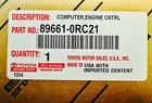Genuine Toyota RAV4 Engine Computer Control Module Ecu 89661-0RC21 New. Price: $564.94.