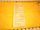 Mercedes W124 1994 E420 8CYL 4.2L Designation Genuine Oem Sheet ,usa Version Used. Price: $29.00.