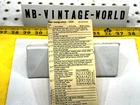 Mercedes 1991 R129 300SL Under Hood Fuse Designation Oem SHEET,1295450200. Price: $41.99.