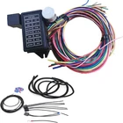 14 Circuit Wiring Harness Kit Extra Long Wires Fuse 12V (new) Replacement .... Price: $96.98.
