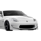 For Nissan 350Z 03-08 Am-s Gt Style Fiberglass Front Bumper Cover Unpainted New. Price: $516.00.