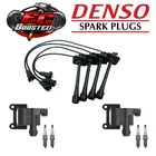 Denso Platinum Tt Spark Plug + Ignition Coil Wireset For Toyota Camry 2.2L L4 New. Price: $116.01.