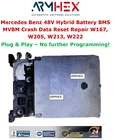 Mercedes Benz Hybrid A0009825313 48V Battery W167 W205 W213 W222 Repair Service Remanufactured. Price: $379.00.