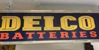 Delco Gm United Motors Service Batteries Lighted Advertising Sign W/ Logo Used. Price: $3795.00.