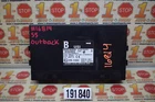 2011 Subaru Legacy Theft Locking Integrated Control Module 88281AJ52A Oem Used. Price: $41.99.