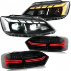 Vland Led Headlights + Tail For Volkswagen Vw Jetta 2011-2014 W/animation New. Price: $589.49.