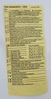 Mercedes W124 1990 300E 3.0L Usa Version Fuse Designation Oem SHEET,1245451600. Price: $15.00.