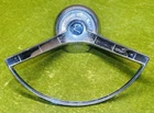 Amc Rambler Power Steering Wheel Horn Chrome 63 64 Used. Price: $45.00.