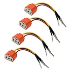 Suvnie Pcs H4 HB2 9003 Wiring Harness Headlight Socket, 16AWG Ceramic New. Price: $16.85.