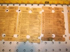 Mercedes W123 Under Hood Usa Version Fuse Designation Sheet ONLY,1235450100. Price: $23.75.
