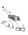 Genuine Mopar Pod Switch 4602695AH New. Price: $90.91.