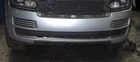 *notes* 2016 2017 Range Rover L405 Complete Front Bumper Oem Indus Silver "men" Used. Price: $719.95.