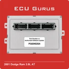 2001 Dodge 3.9L At Engine Computer P56040264 "vin Programmed" Ecm Pcm Ecu Remanufactured. Price: $229.95.