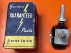Nos Genuine Guaranteed Parts Starter Switch SS-15 New. Price: $19.99.