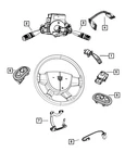 Genuine Mopar Jumper Wiring 5189814AA New. Price: $42.72.
