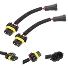 Tomall 9006 Retrofit Wiring Harness For Light H11-9005 Extension New. Price: $17.18.