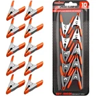 Horusdy 2 Inch Small Spring Clamp, 10-PIECE, Orange New. Price: $12.22.